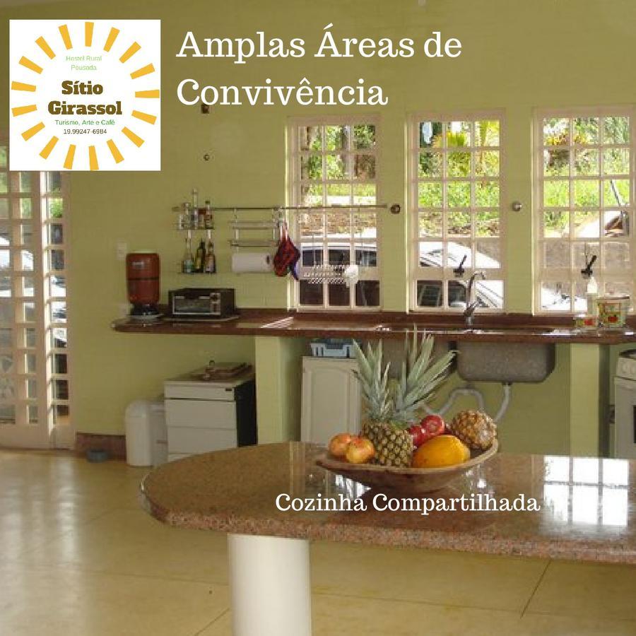 Sitio Girassol Hostel Caconde Luaran gambar